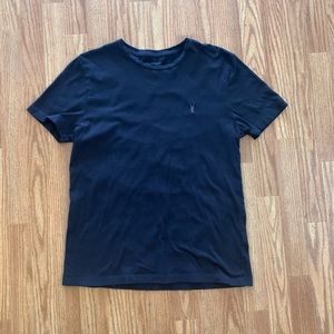 All saints black t shirt mens
